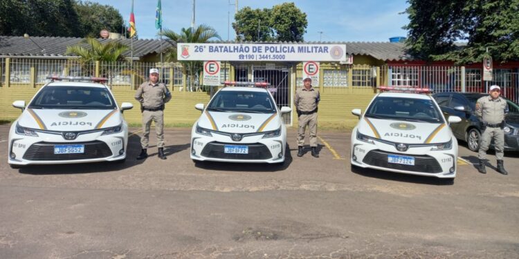 Viaturas da BM