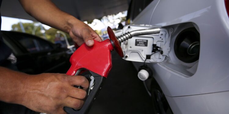 Redução no preço da gasolina