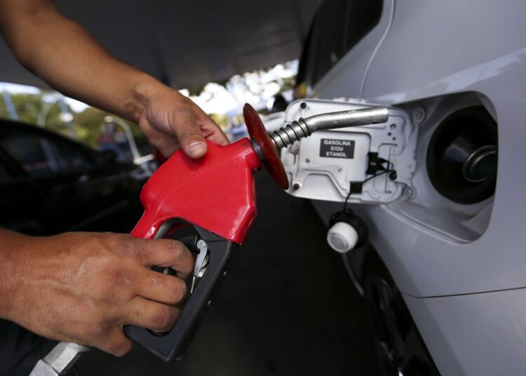 Redução no preço da gasolina