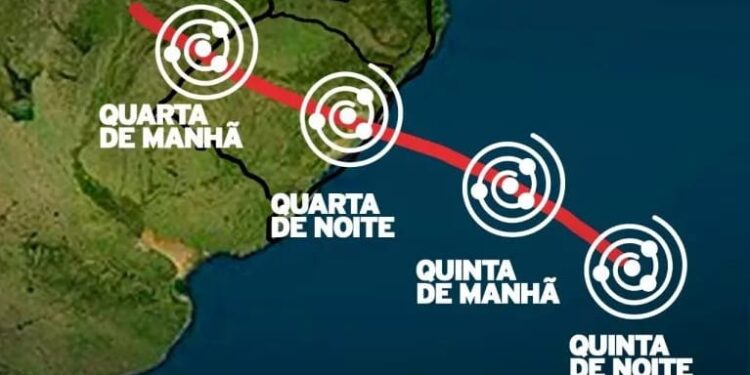 Foto: Divulgação/MetSul Meteorologia