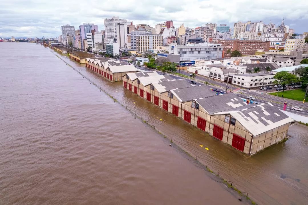 Guaíba não para de subir e enchente já é a segunda maior da história de ...