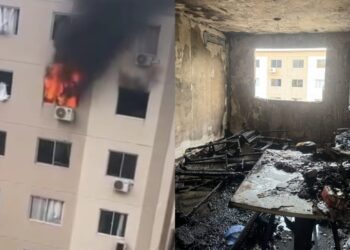 Foto: Redes Sociais e Corpo de Bombeiros de Gravataí