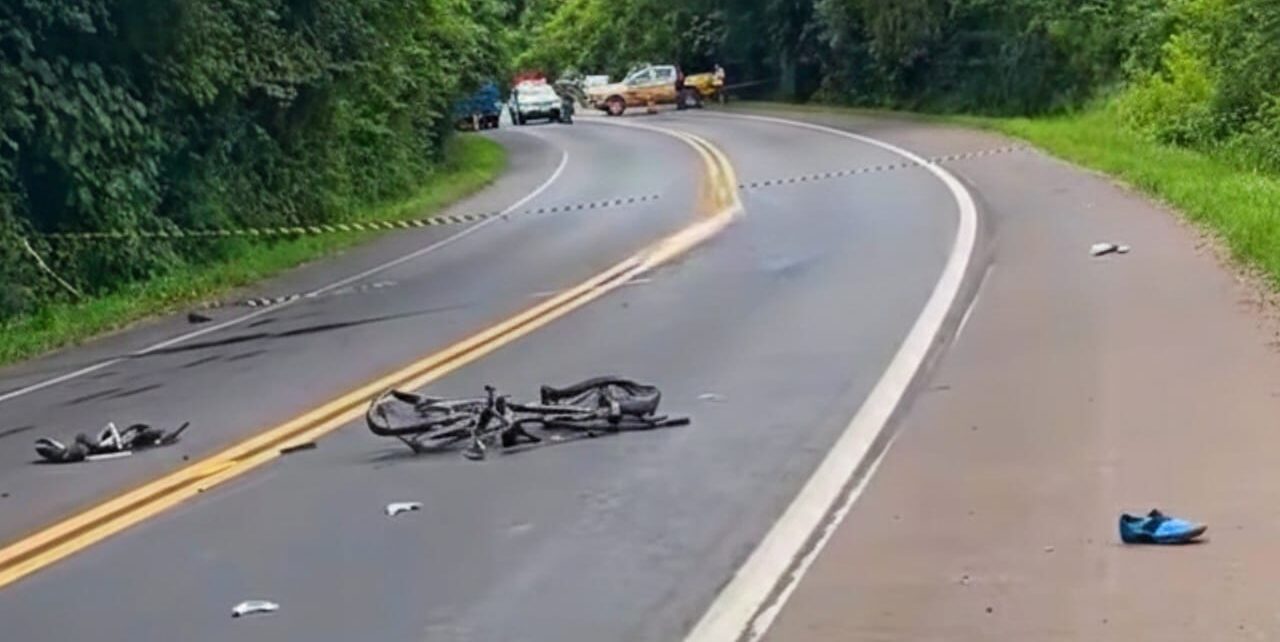 Ciclistas atropeladas Três Coroas