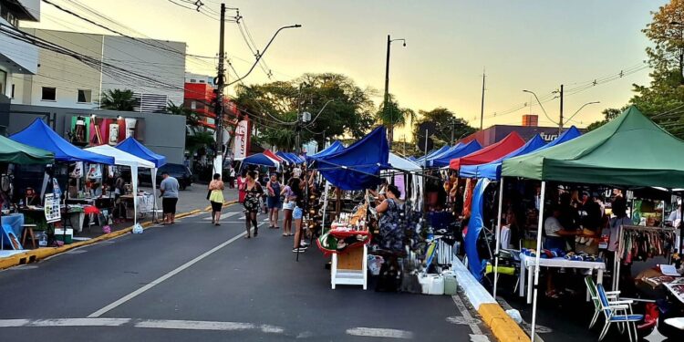 Evento rua aberta em Gravataí