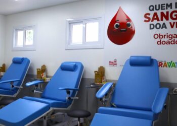 Posdo de coleta de sangue