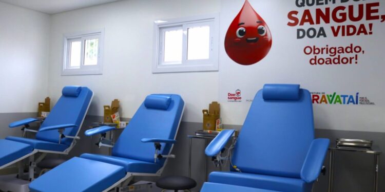 Posdo de coleta de sangue