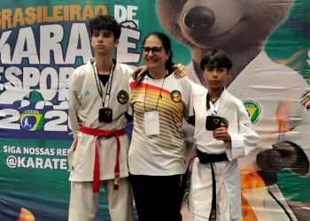 Atletas do Karatê de Gravataí