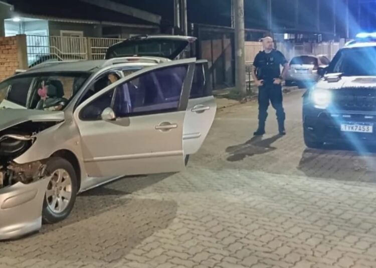acidente de carro em Cachoirinha