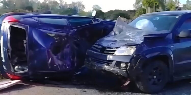 acidente entre veículos