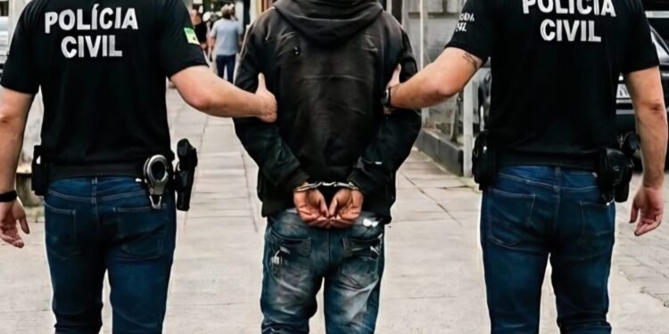 preso pela polícia civil