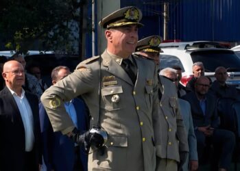 Comandante Estevão do 17º BPM de Gravataí