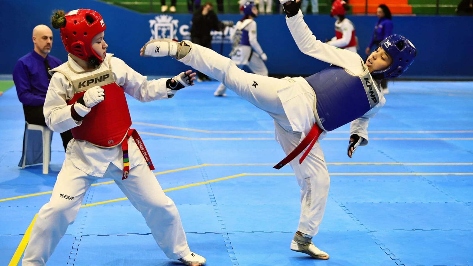 Pietra campeã taekwondo.