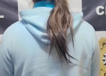 mulher presa pela Polícia Civil