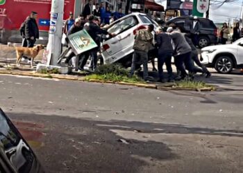 acidente em Gravataí