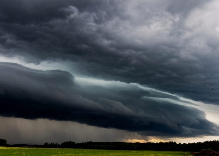 nuvem de tempestade