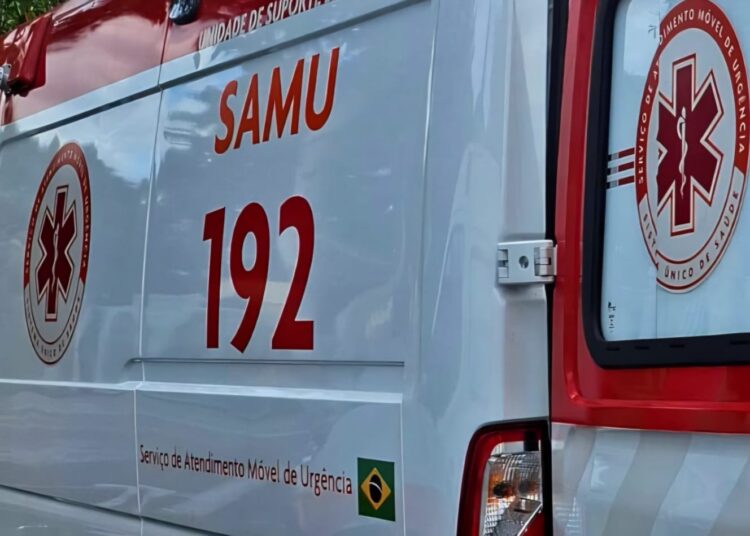 Ambulância do SAMU