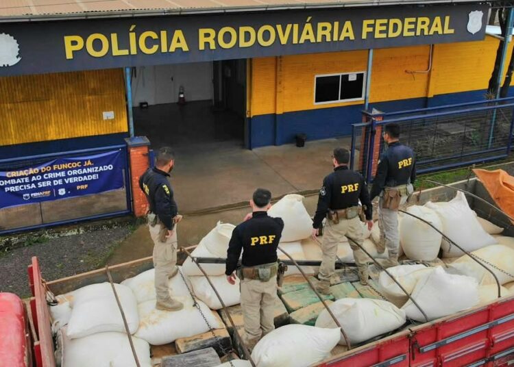 Apreensão da PRF em Lajeado