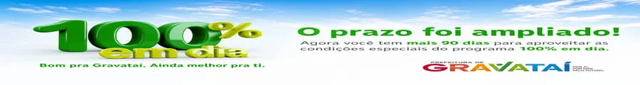 Campanha Refis Prefeitura de Gravataí