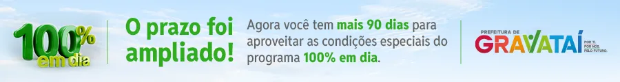 Campanha Refis Prefeitura de Gravataí