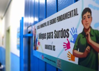 Reforma escola bilíngue para surdos em gravataí