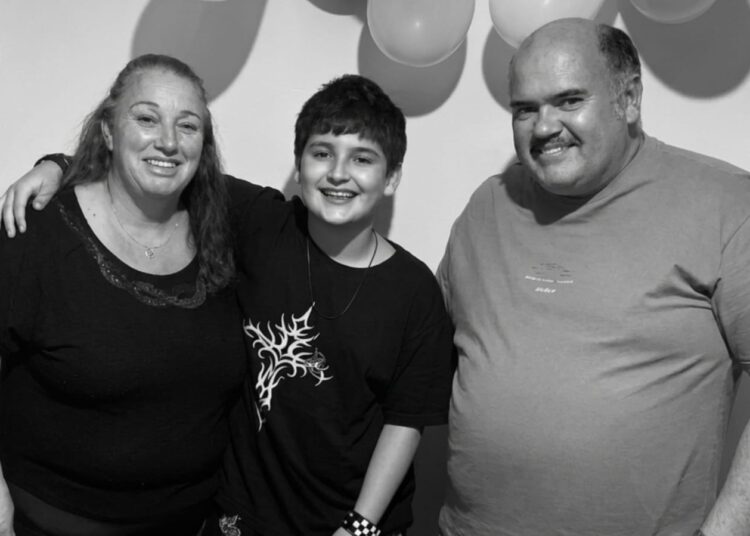 Família que morreu em acidente.