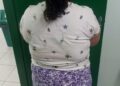 Mulher que fingia ser criança.