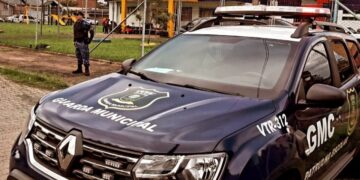 Viatura da guarda municipal de Cachoeirinha
