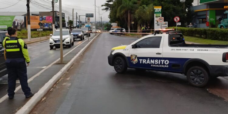 acidente de moto em Gravataí