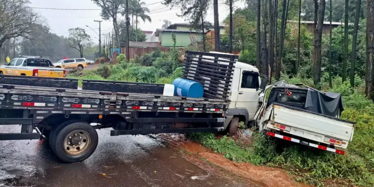 caminhões acidentados em Gravataí