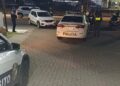 Viaturas das froças de segurança na Operação Balada Segura