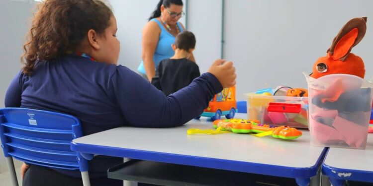 alunos da educação especial em Gravataí