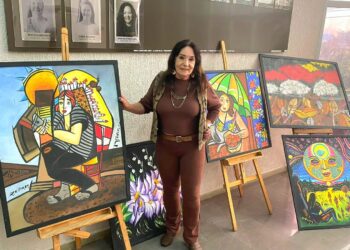 Exposição de arte na Câmara de Vereadores