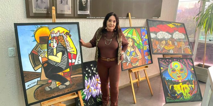 Exposição de arte na Câmara de Vereadores