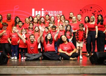 Integrantes da equipe do show Legados